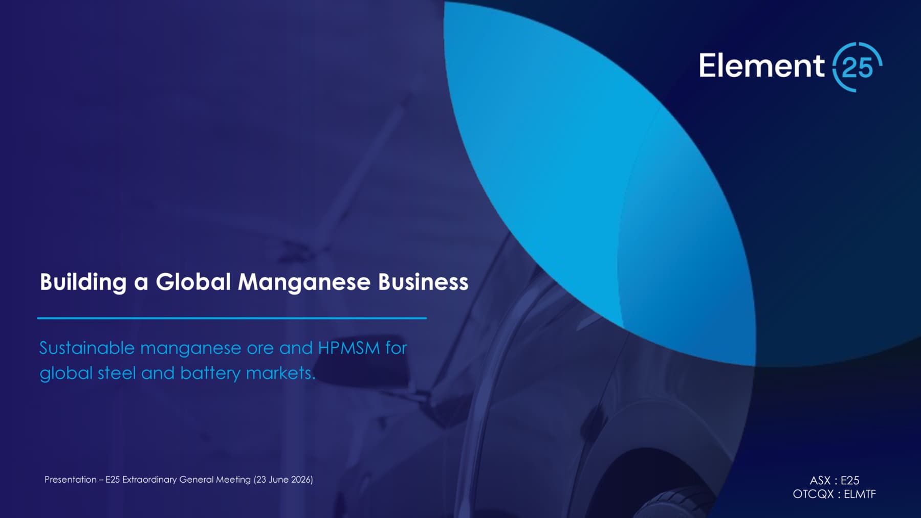 EGM presentation